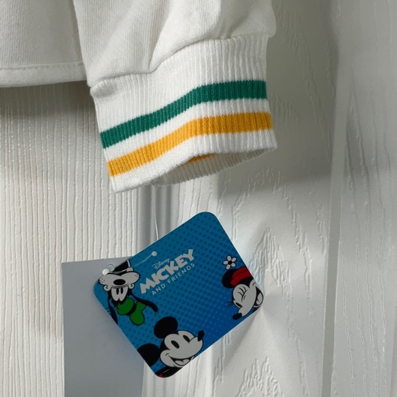Disney Micky Mouse & Friends Collar Quarter Zip Fleece Pullover Size 5T - Picture 6 of 10